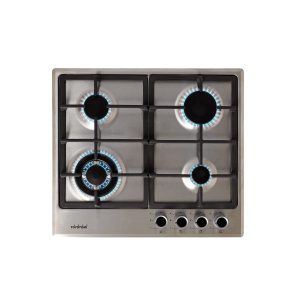 Encimera a gas inox 60 cm rejilla hierro fundido EGI-60CI
