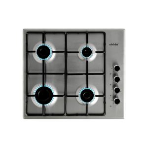 Encimera a gas inox 60 cm rejilla esmaltada EGI-60EN