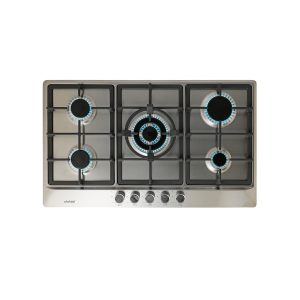 Encimera a gas inox 90 cm rejilla hierro fundido EGI-90CI