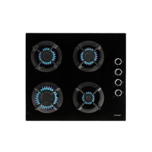 Encimera a gas vitroceramica 60 cm hierro fundido EGV-60CI