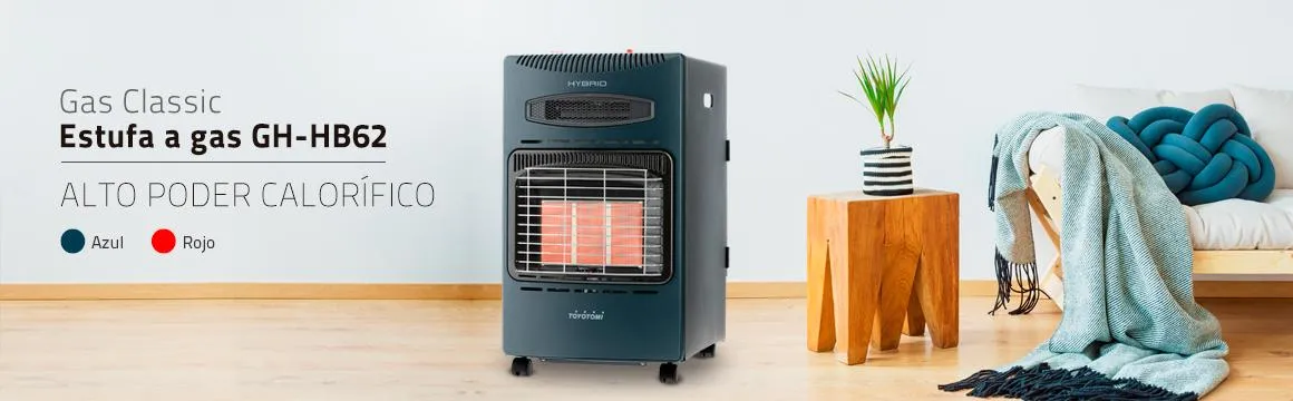 Estufa a gas hibrida 