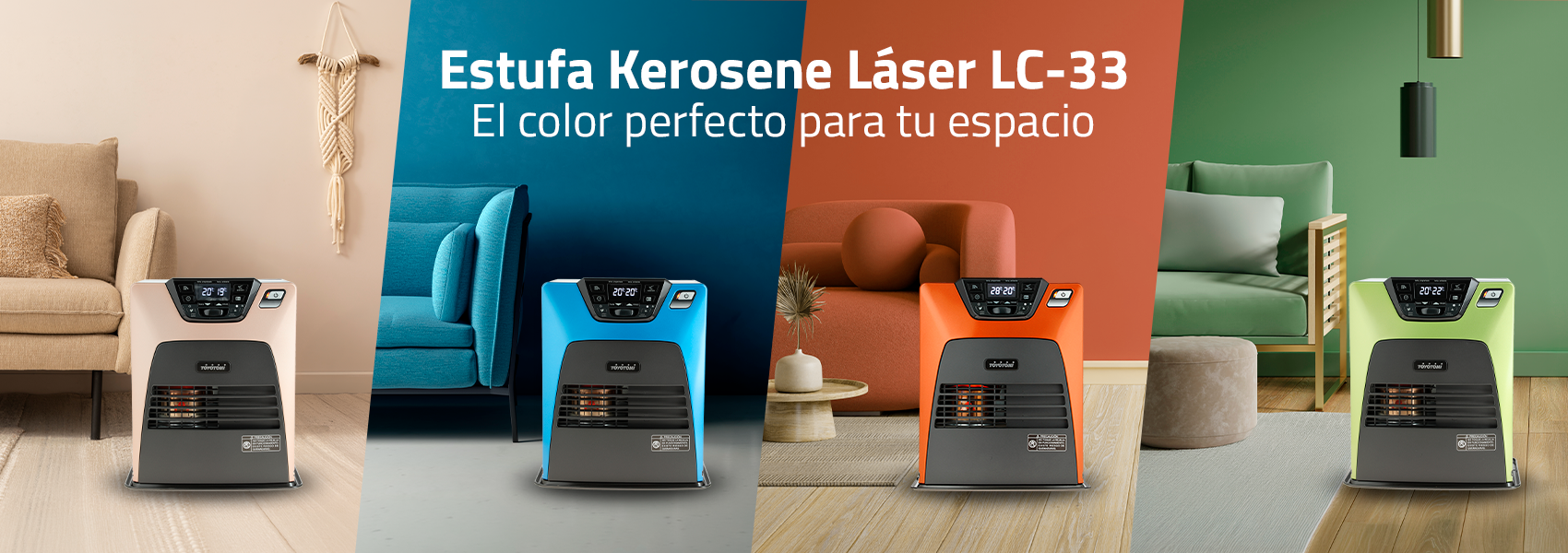 Estufas Kerosene Láser