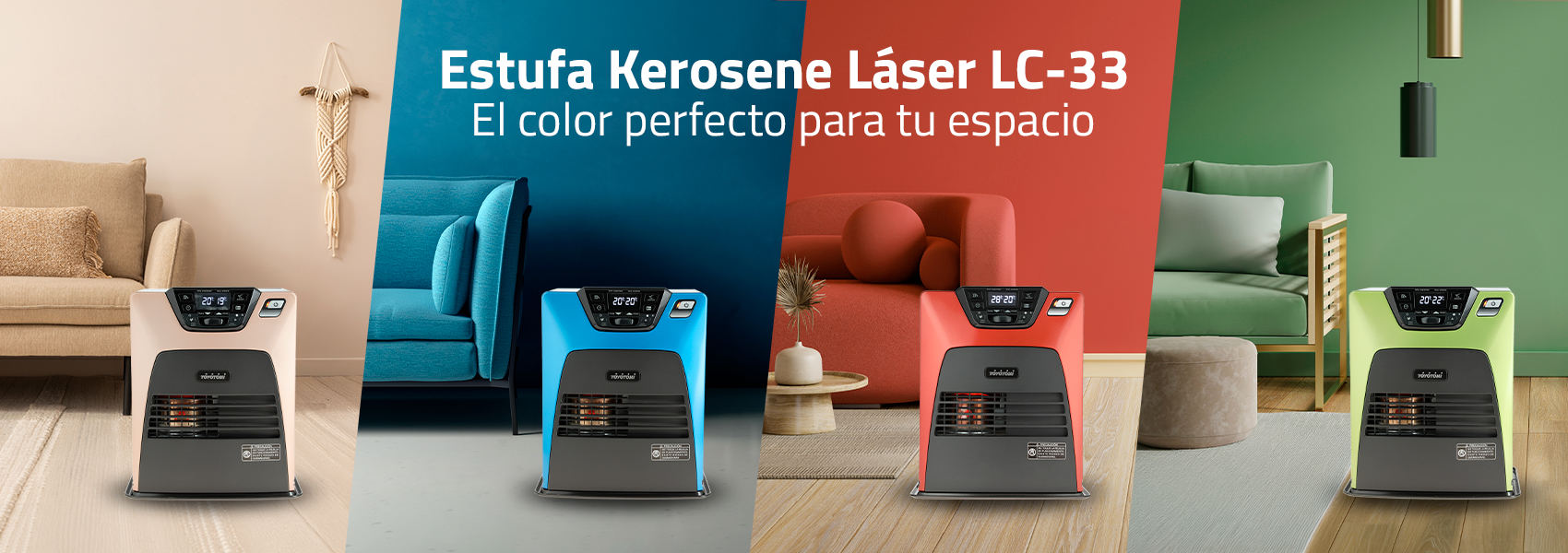 Estufas Kerosene Láser