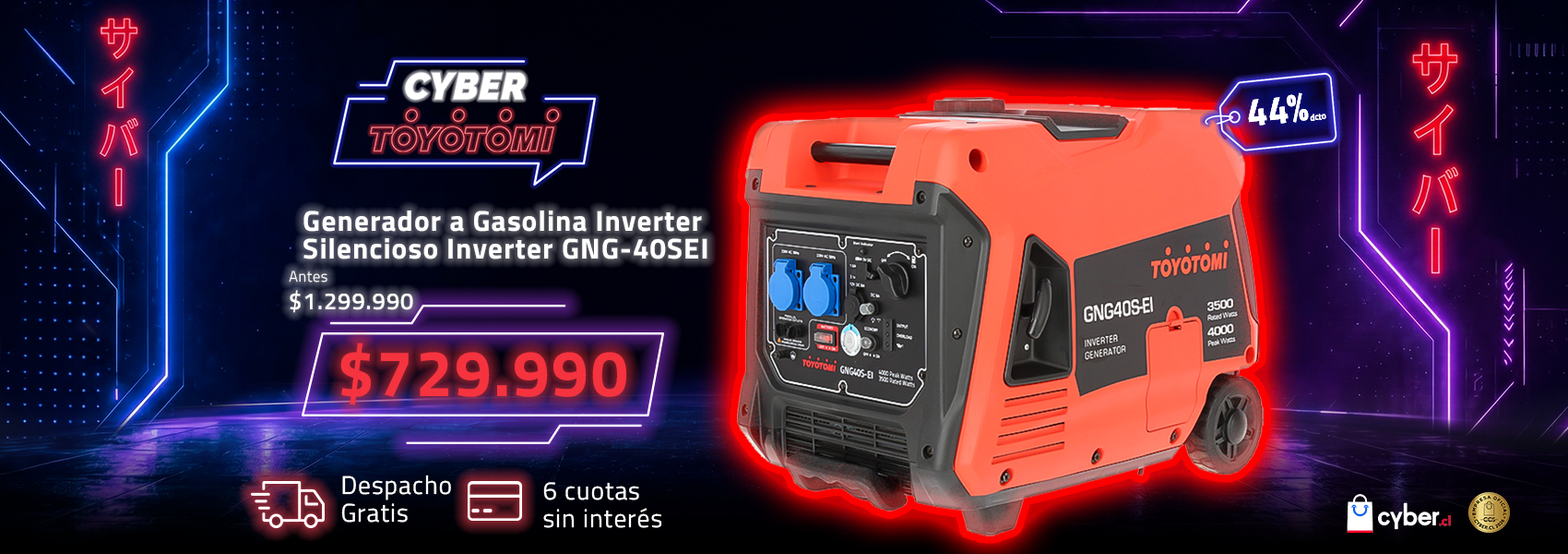 Cyber Generadores