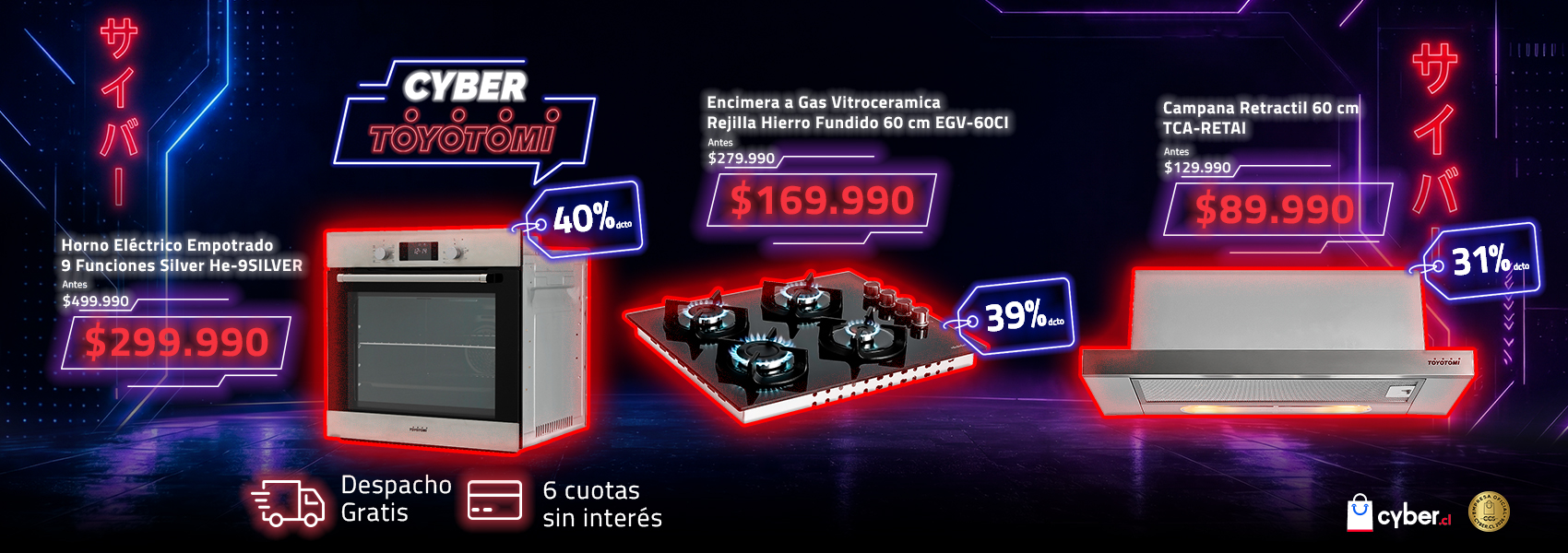 Cyber Empotrados