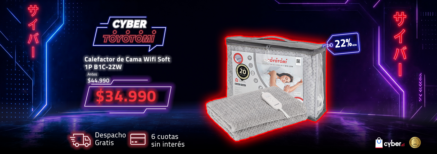 Cyber Calientacamas