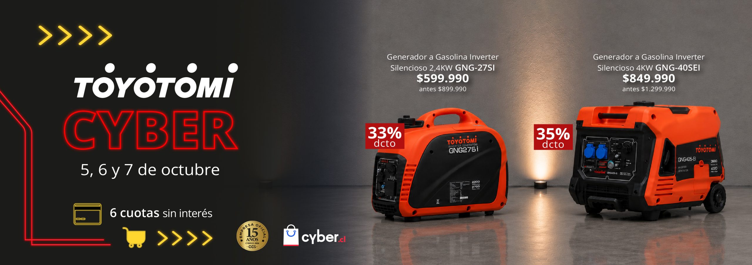 Cyber Generadores